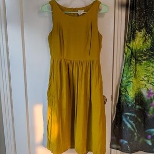 J. Crew yellow dress